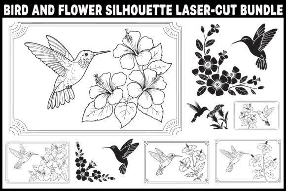 Floral Mandala Laser Cutting Bundle: Graphics and Illustrations for Sellers