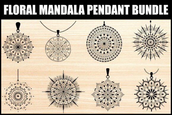 Floral Mandala Pendant SVG Bundle Review