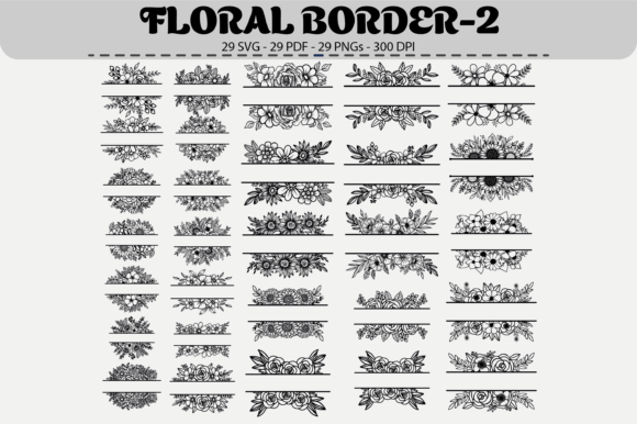Review: FLORAL BORDER – 29 Designs for Embroidery